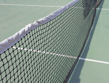 Construction court de tennis en béton poreux cannes