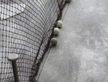 Construction d'un court de tennis en béton poreux à Cannes