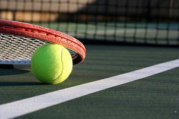 Construction d'un court de tennis en béton poreux en Aix-en-Provence