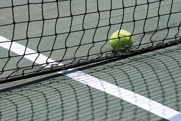 Construction d'un court de tennis en béton poreux en Aix-en-Provence