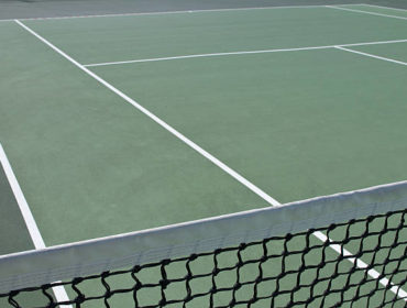 Construction d'un court de tennis à Chartres